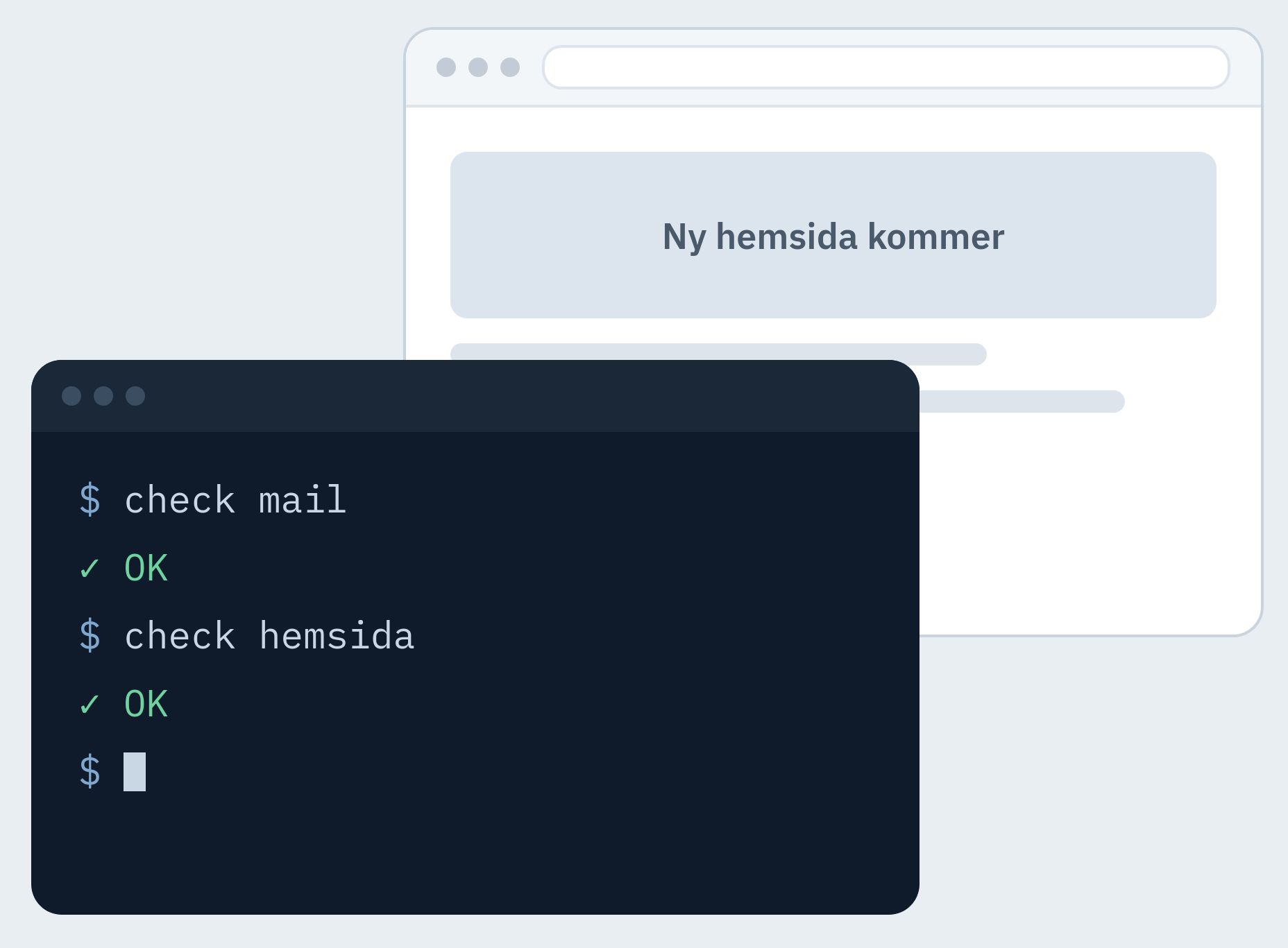 Problem med mail och hemsida